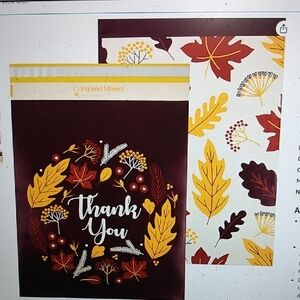 Inspired Mailers Autumn Thank You Poly Mailers (25)